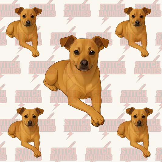 Chihuahua Pug Mix fur-baby artwork – custom DTF design