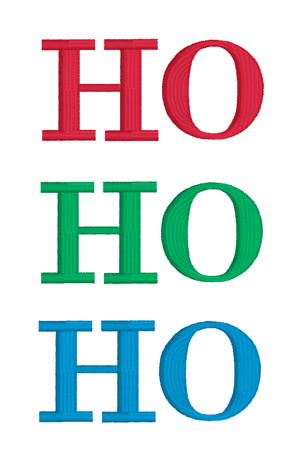 25 Days of Stitchmas - Day 15 HO, HO, HO