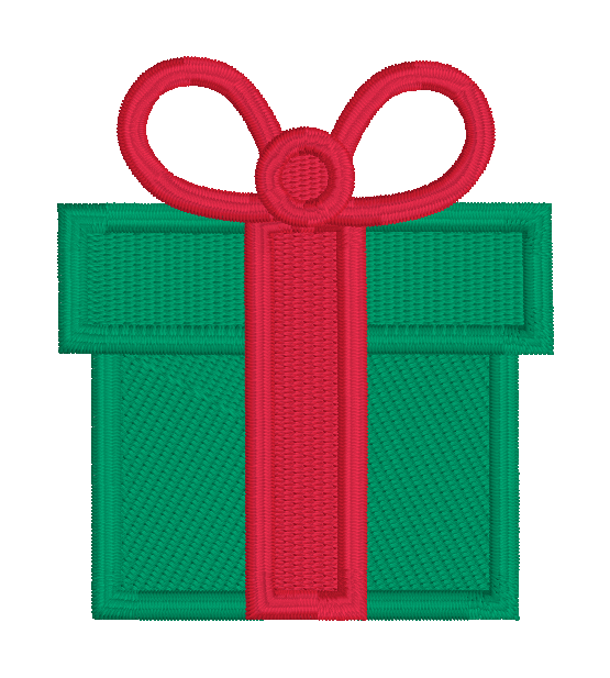 25 Days of Stitchmas - Day 13 Gift Box
