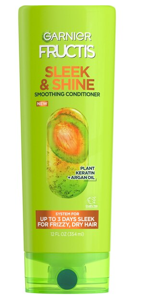 Garnier Fructis Sleek and Shine Smoothing Conditioner, 12 Ounces