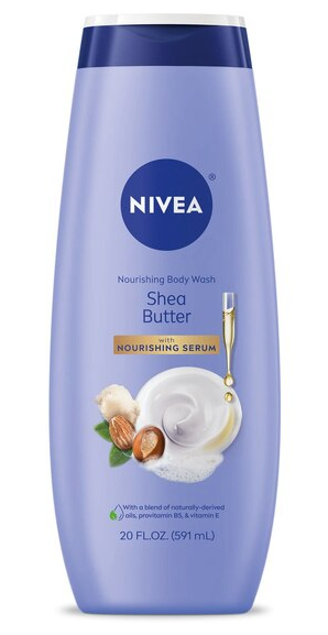 NIVEA Nourishing Body Wash, Shea Butter, 20 oz