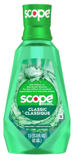 Scope Classic Mouthwash, Original, 33.8 OZ