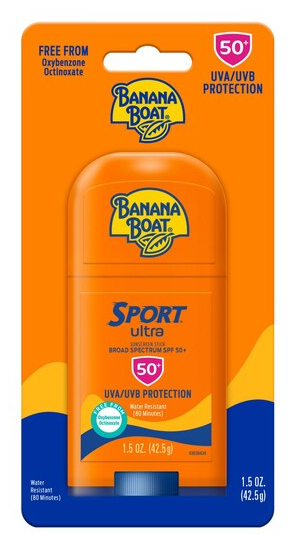 Banana Boat Ultra Sport Sunscreen Stick SPF 50, 1.5 OZ