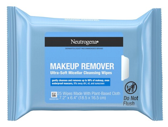 Neutrogena Makeup Remover Cleansing Towelettes, 25CT