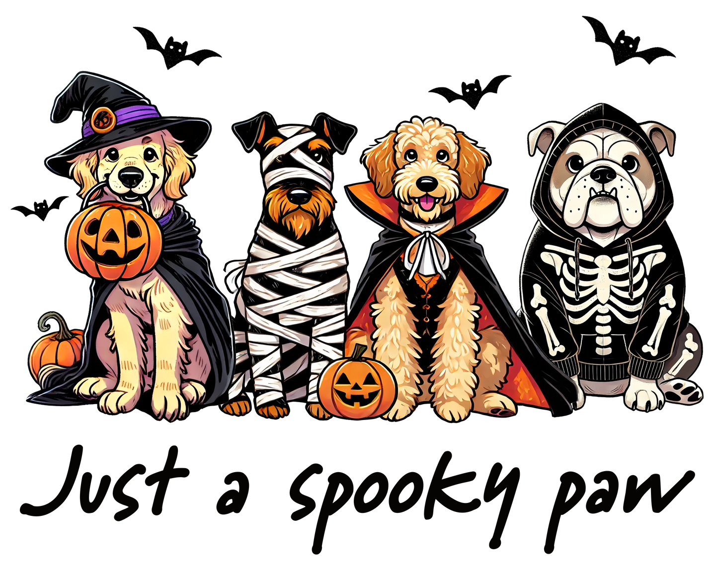 Spooky Halloween Dog Crew