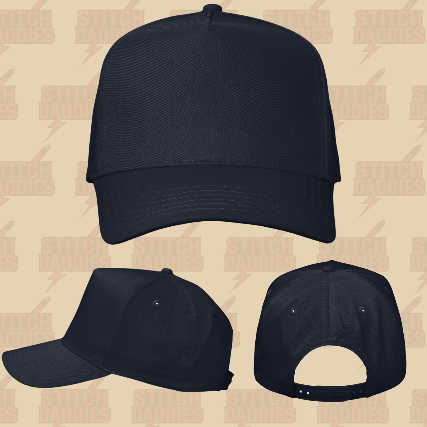 Custom Embroidered Hat | Double-Line Text