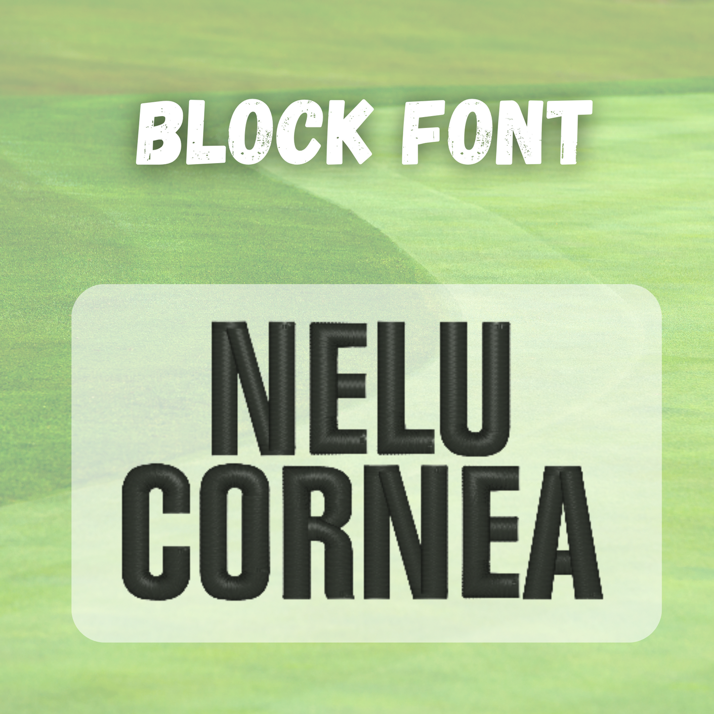 Golf Bag Panel Customization