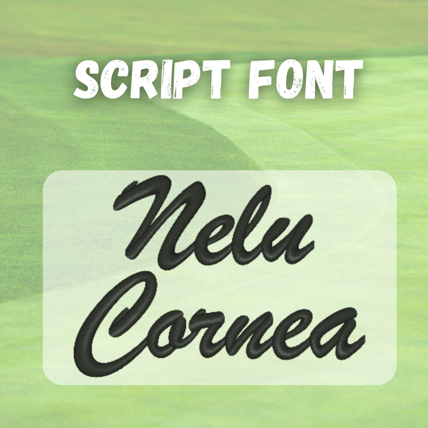 Golf Bag Panel Customization