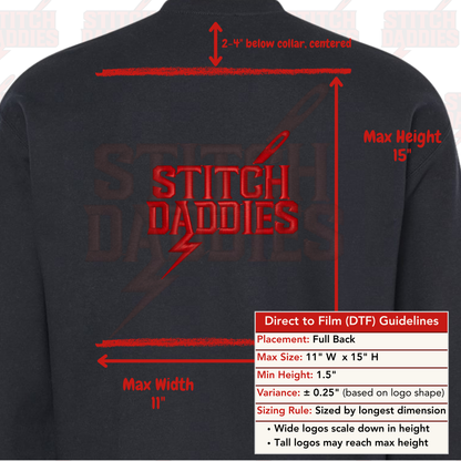 Custom DTF Sweatshirt | Direct to Film