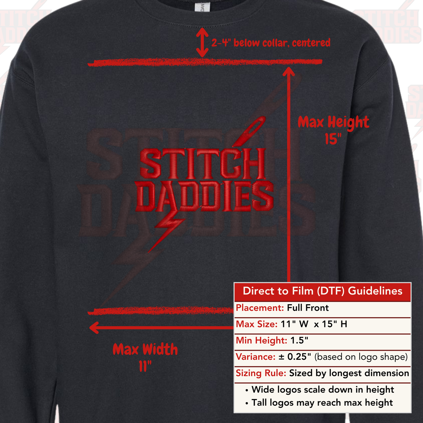 Custom DTF Sweatshirt | Direct to Film