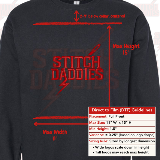 Custom DTF Sweatshirt | Direct to Film