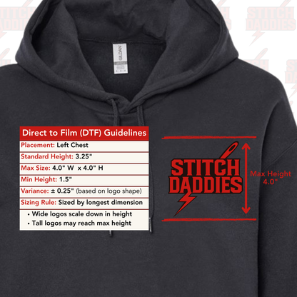 Custom DTF Hoodie| Direct to Film