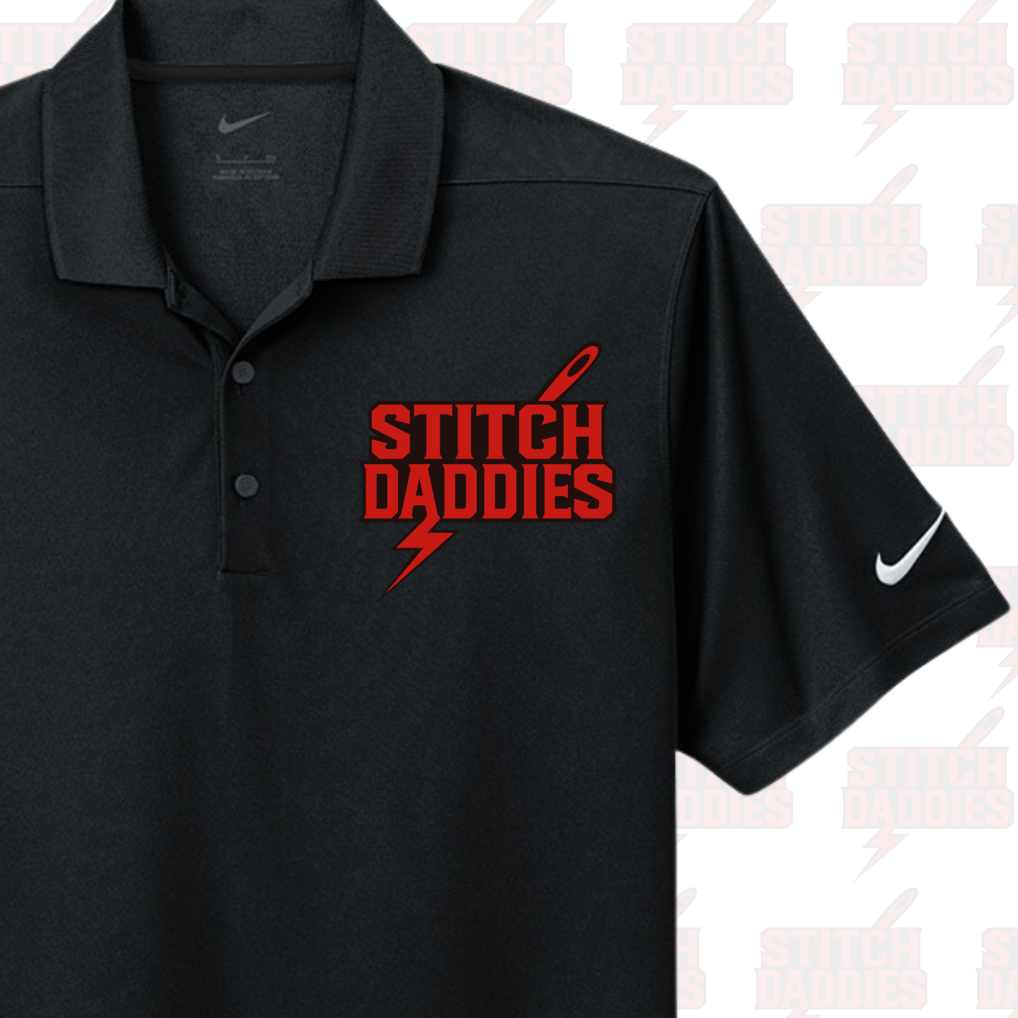 Nike® Men's Dri-FIT Polo Left Chest Direct to Film (DTF)