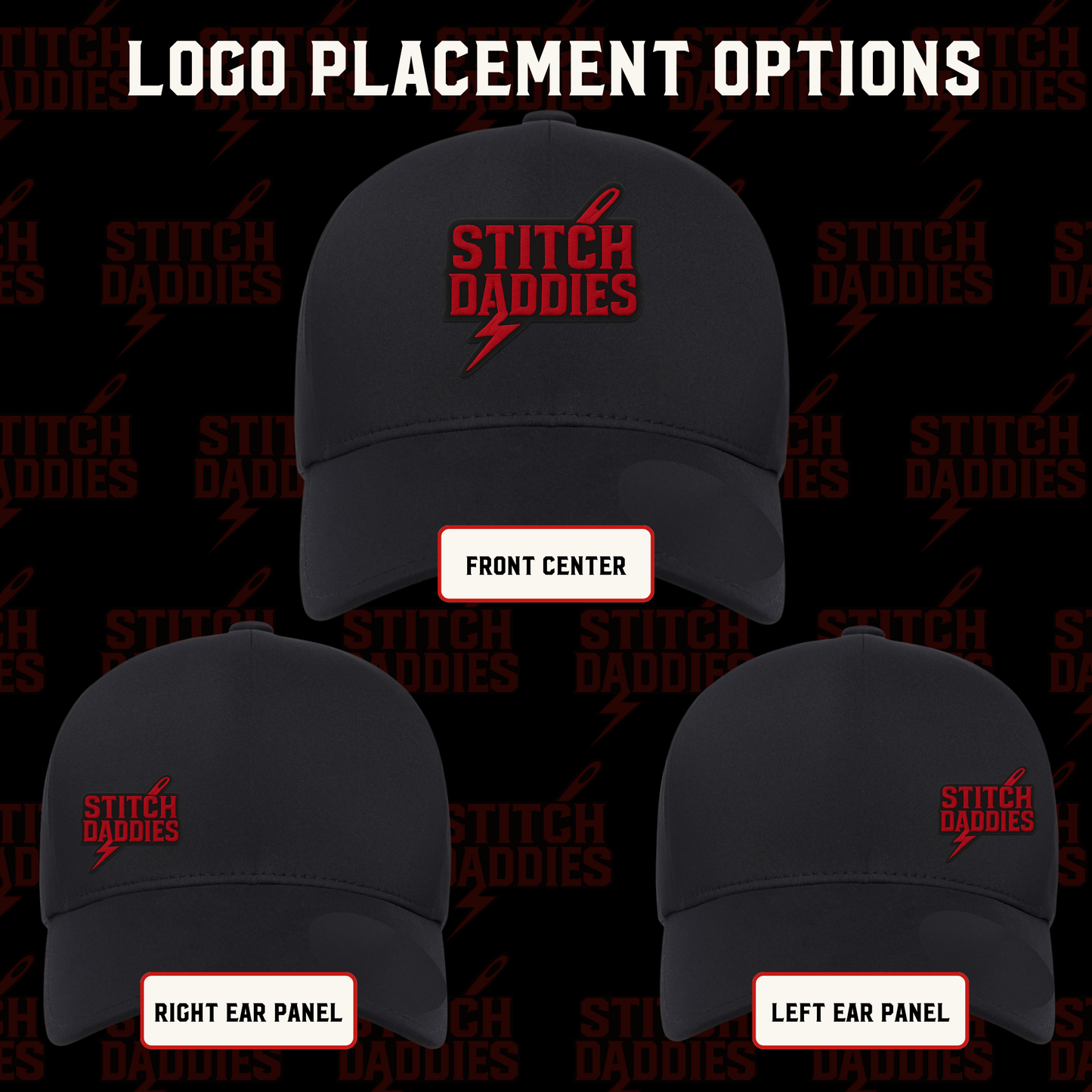 Custom Logo Embroidered Hat | Business & Brand Caps