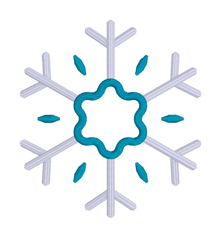 25 Days of Stitchmas - Day 2 Snowflake