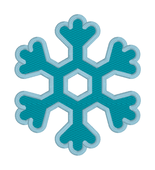 25 Days of Stitchmas - Day 19 Snowflake v2