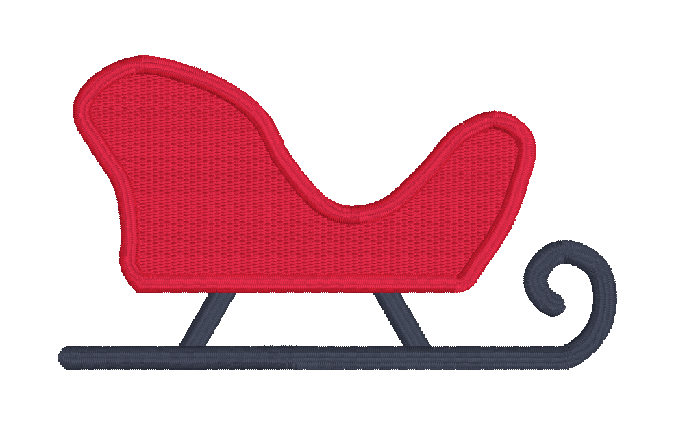 25 Days of Stitchmas - Day 16 Sled