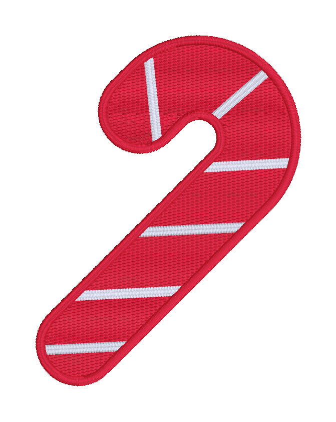 25 Days of Stitchmas - Day 8 Candy Cane