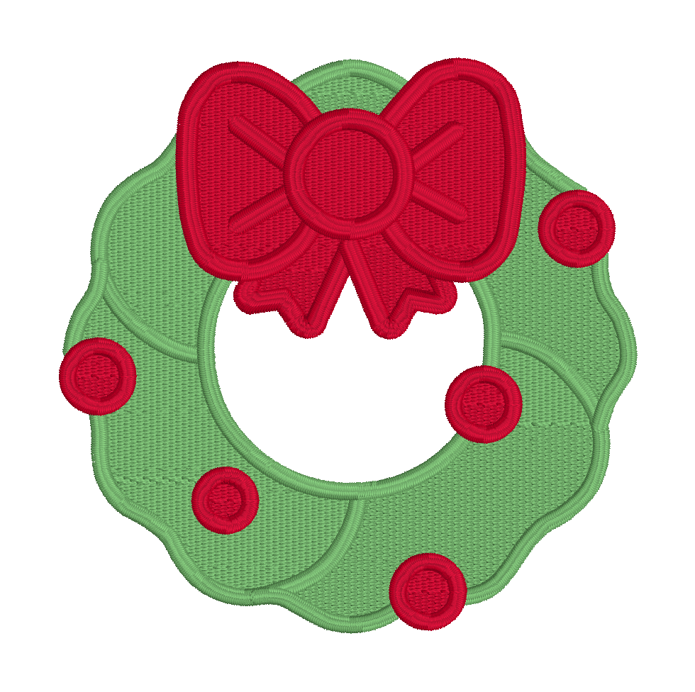 25 Days of Stitchmas - Day 14 Wreath