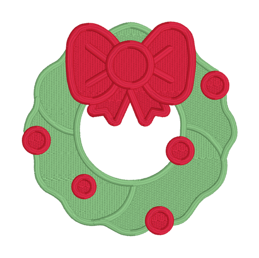 25 Days of Stitchmas - Day 14 Wreath