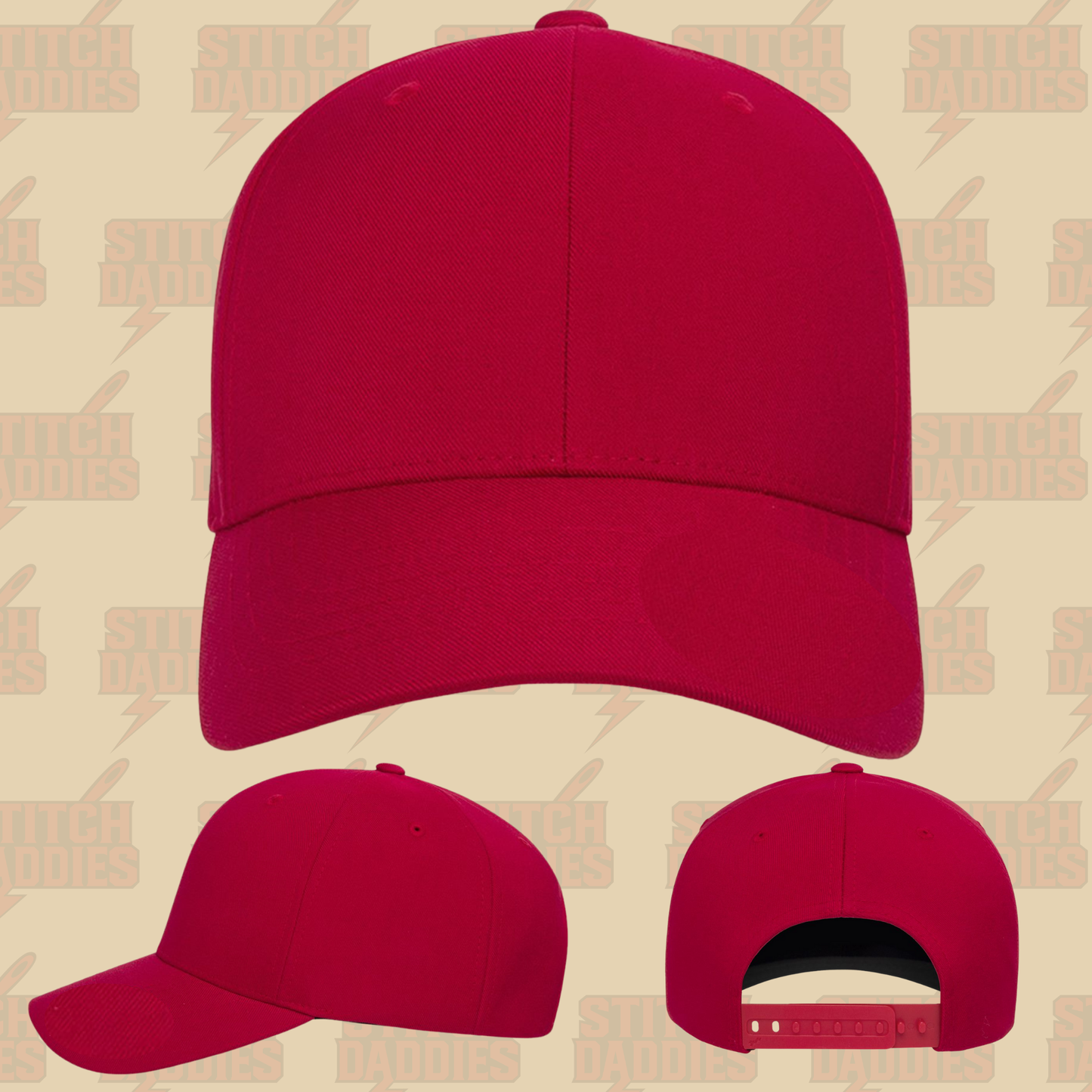 Custom Embroidered Hat | Double-Line Text