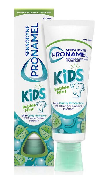 Sensodyne Pronamel Kid's Fluoride Toothpaste, Bubble Mint, 4 OZ