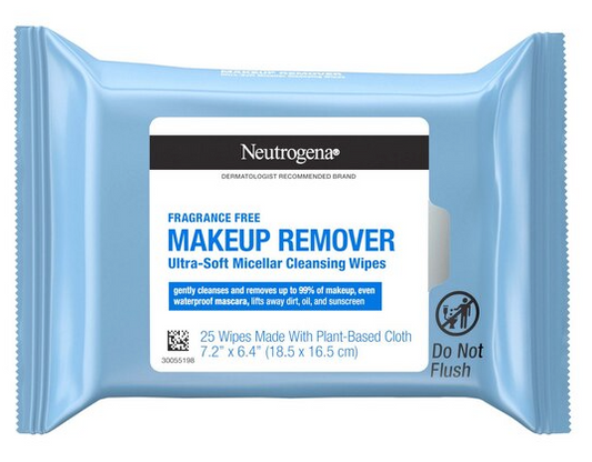 Neutrogena Makeup Remover Cleansing Towelettes, 25CT
