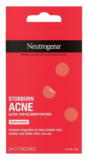 Neutrogena Stubborn Acne Ultra-Thin Blemish Patches, 24 CT