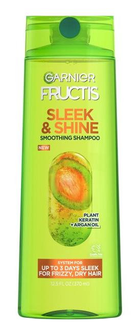 Garnier Fructis Sleek and Shine Smoothing Shampoo, 12.5 Ounces