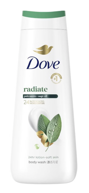 Dove Body Wash, Pablo Santo & Sage, 20 OZ
