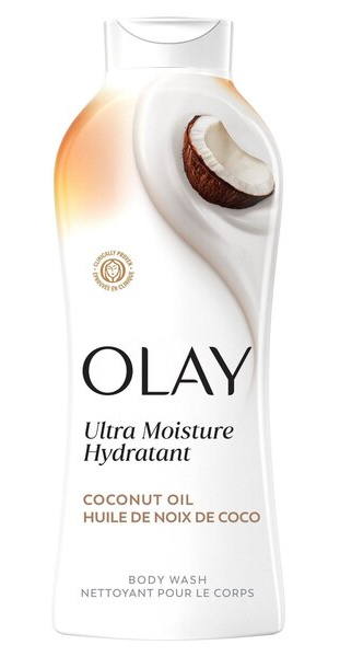 Olay Ultra Moisture Body Wash, Coconut Oil, 22 OZ