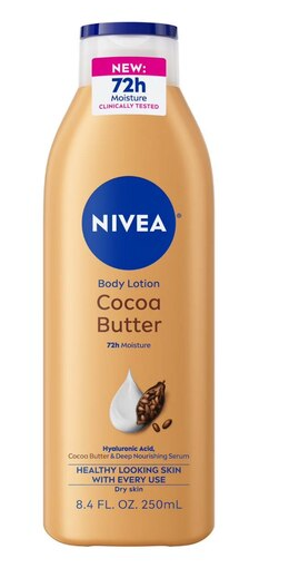 NIVEA Cocoa Butter Body Lotion, 8.4 OZ