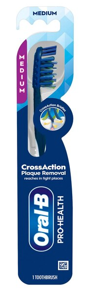 Oral-B Pro-Clean Crossaction Toothbrush, Medium Deep Clean
