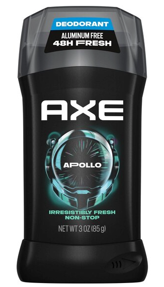 AXE 48-Hour Deodorant Stick, Apollo, 3 OZ
