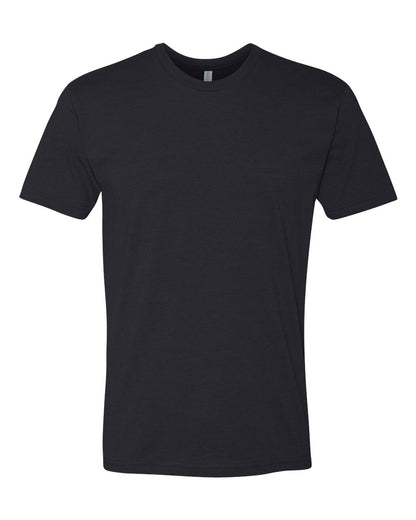 Next Level 6210 Unisex CVC T-Shirt — Front — Black | placement-front color-black