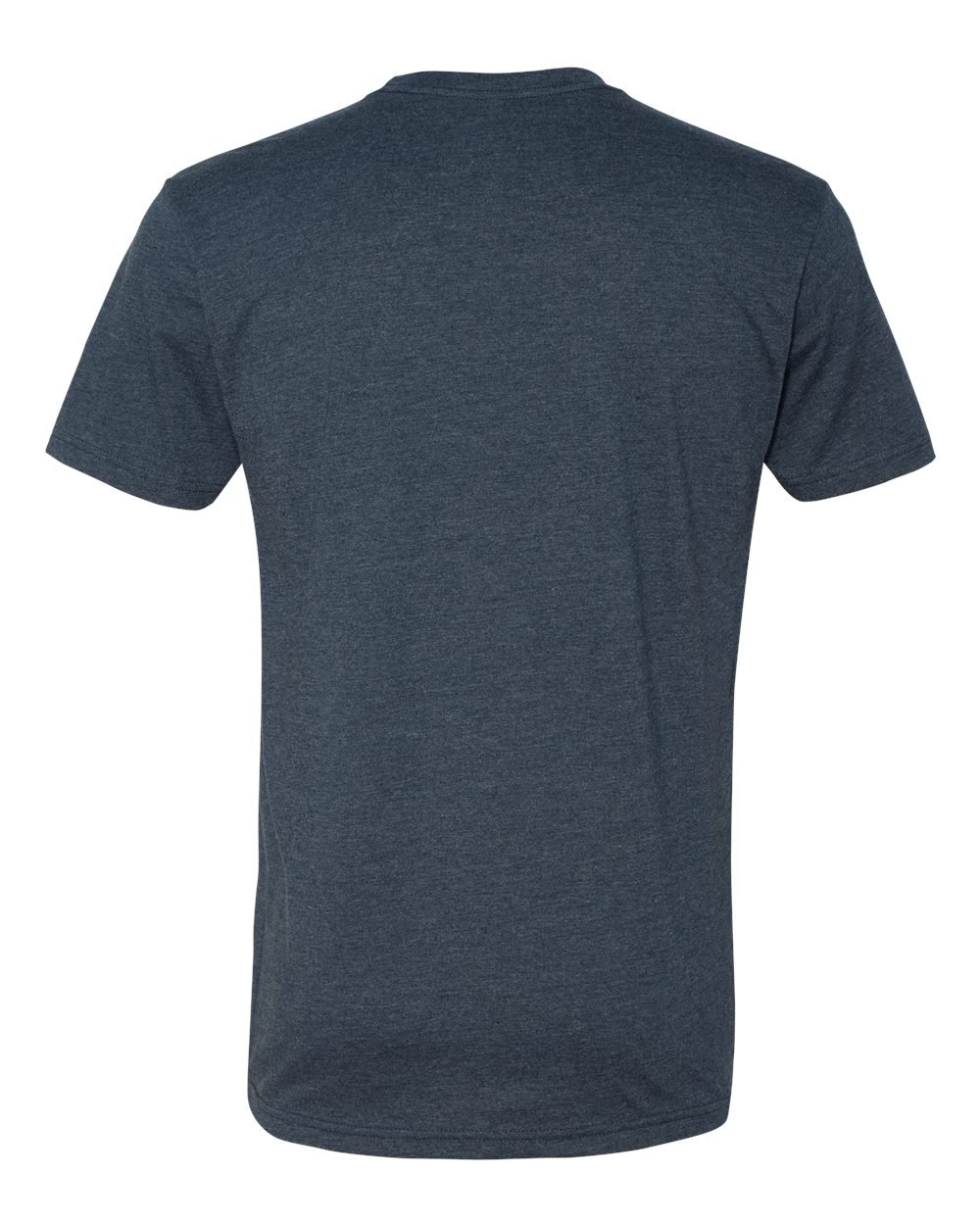 Next Level 6210 Unisex CVC T-Shirt — Back — Midnight Navy | placement-back color-midnight-navy