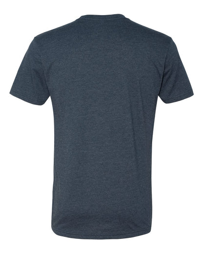 Next Level 6210 Unisex CVC T-Shirt — Back — Midnight Navy | placement-back color-midnight-navy