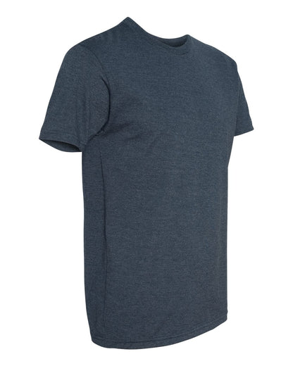 Next Level 6210 Unisex CVC T-Shirt — Left Side — Midnight Navy | placement-left-side color-midnight-navy