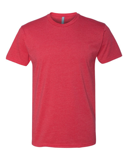 Next Level 6210 Unisex CVC T-Shirt — Front — Red | placement-front color-red