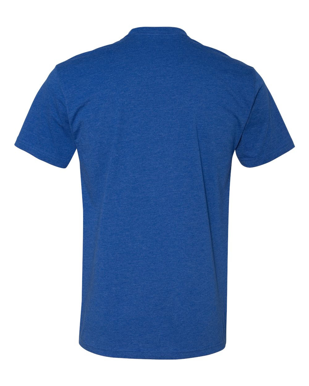 Next Level 6210 Unisex CVC T-Shirt — Back — Royal | placement-back color-royal