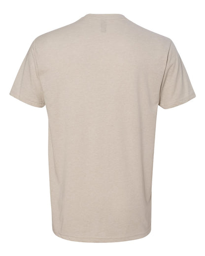 Next Level 6210 Unisex CVC T-Shirt — Back — Sand | placement-back color-sand