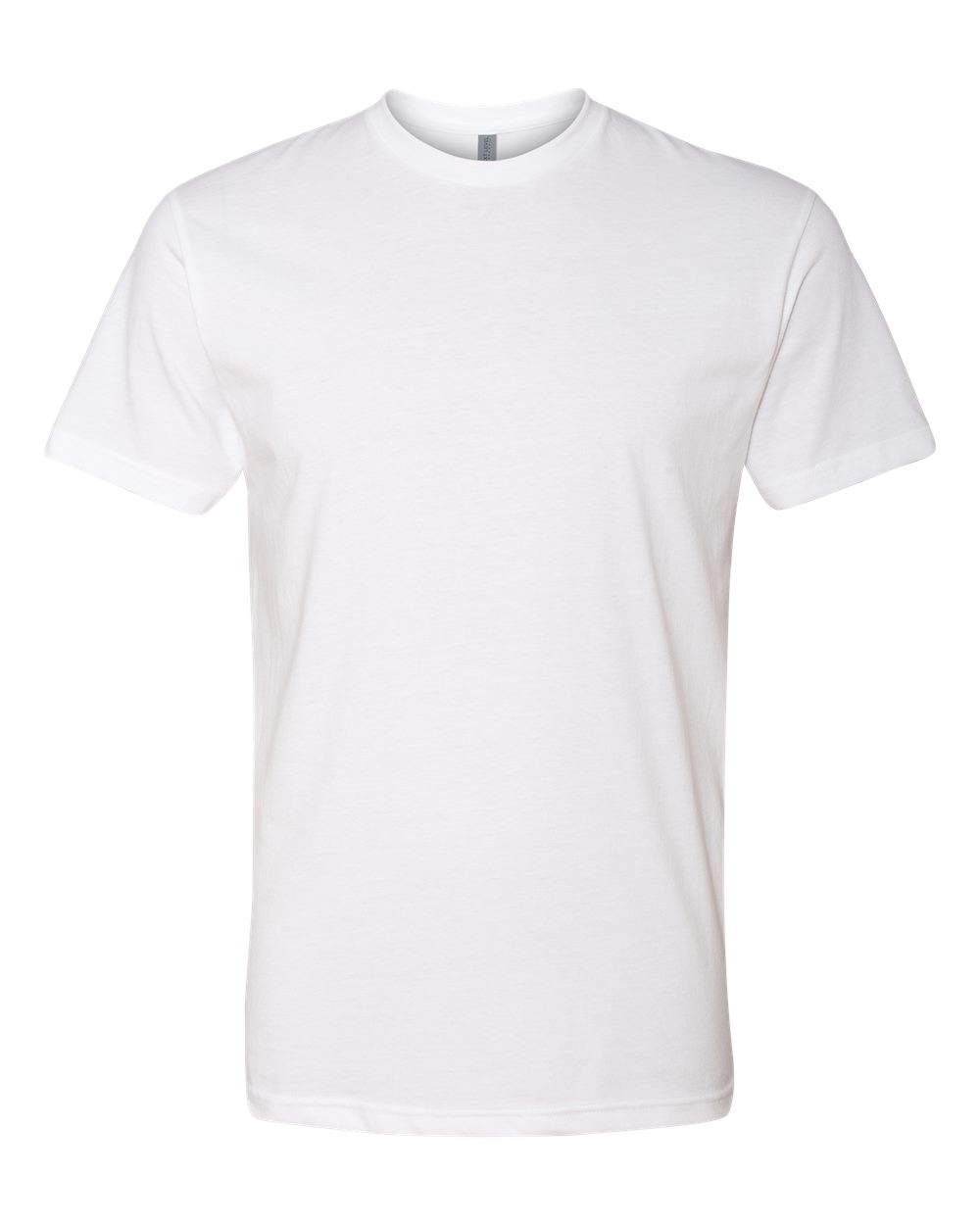 Next Level 6210 Unisex CVC T-Shirt — Front — White | placement-front color-white