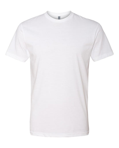 Next Level 6210 Unisex CVC T-Shirt — Front — White | placement-front color-white